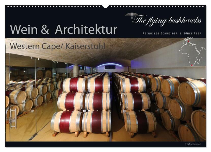 Wein & Architektur 2026 (Wandkalender 2026 DIN A2 quer) CALVENDO Monatskalender