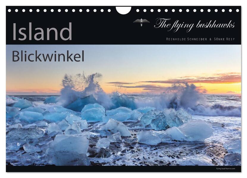 Island Blickwinkel 2026 (Wandkalender 2026 DIN A4 quer) CALVENDO Monatskalender