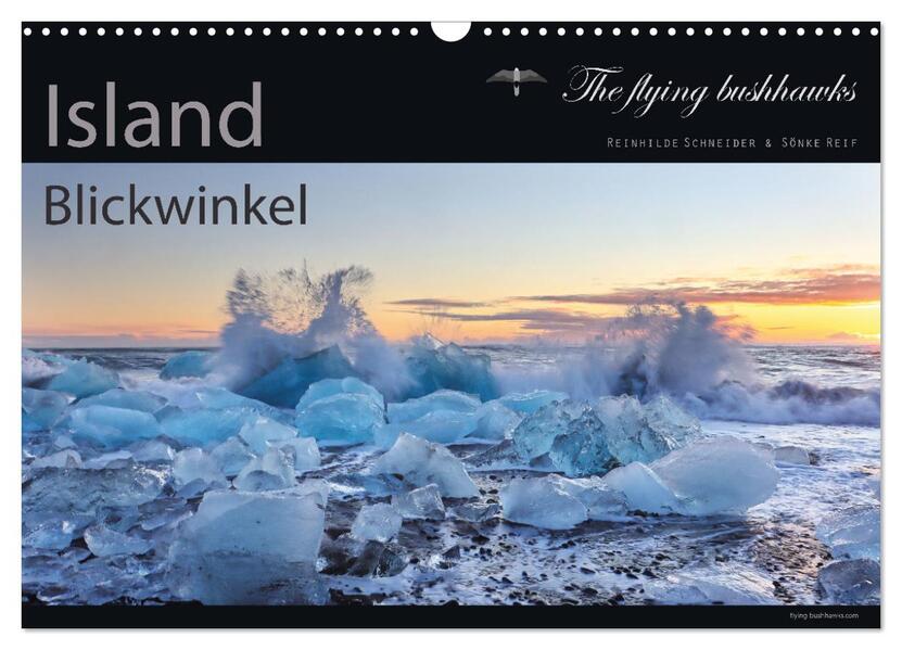 Island Blickwinkel 2026 (Wandkalender 2026 DIN A3 quer) CALVENDO Monatskalender