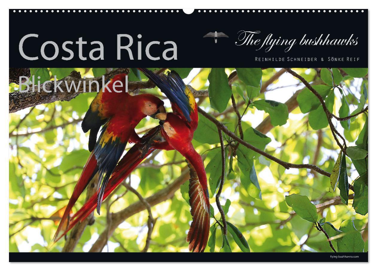Costa Rica Blickwinkel 2026 (Wandkalender 2026 DIN A2 quer) CALVENDO Monatskalender
