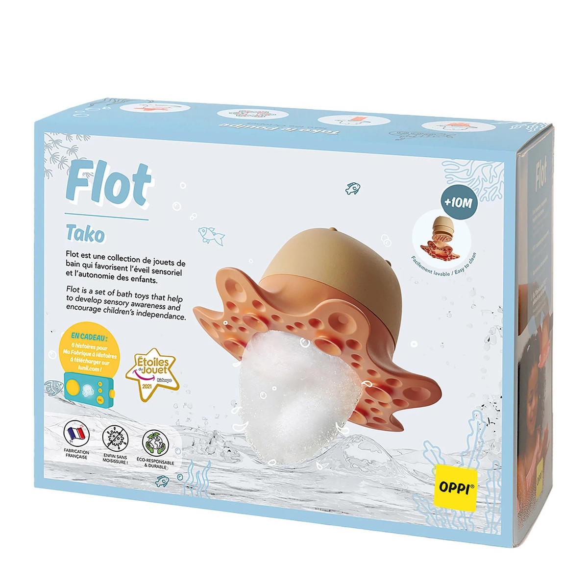 OPPI Toys - Flot Badespielzeug Oktopus Tako