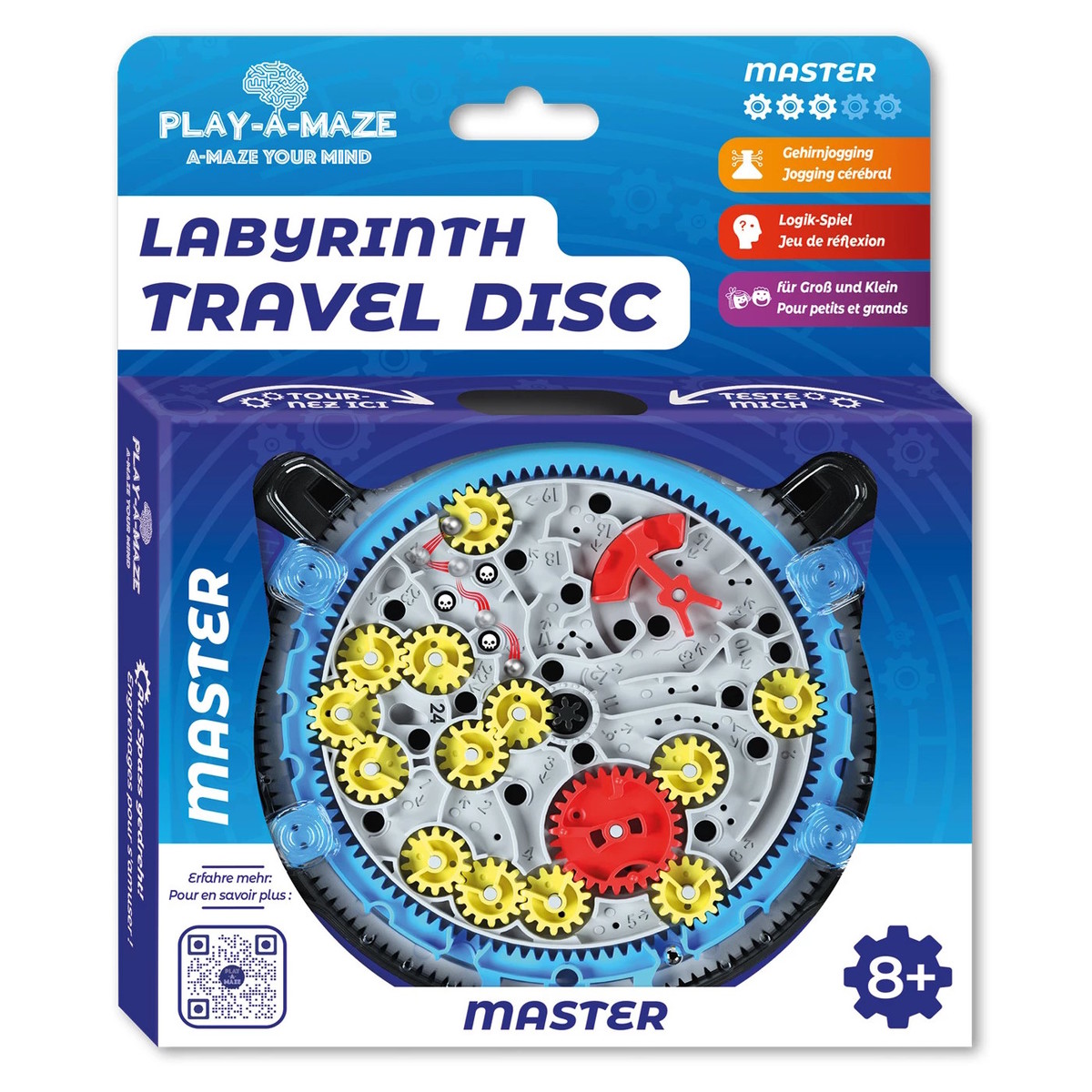 Carletto Play-A-Maze Gasmas Labyrinth Travel Disc Master - Image 14