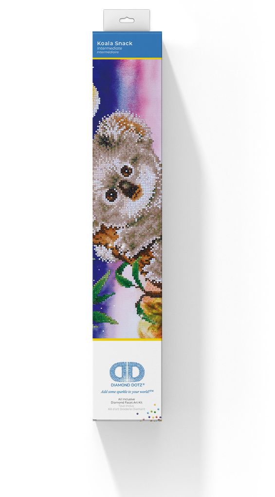 Diamond Dotz - Original Diamond Painting - Koala Snack 48 x 37 cm