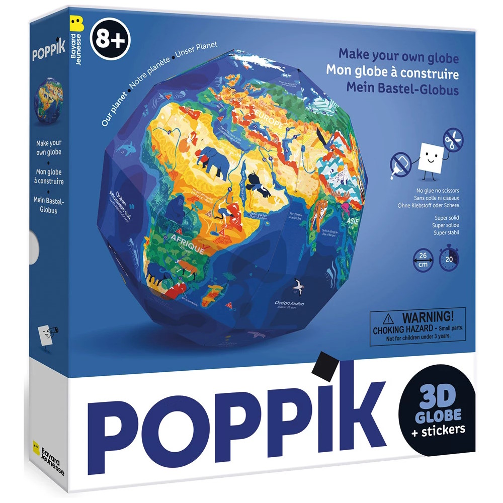 Poppik - Mein Bastel-Globus Unser Planet
