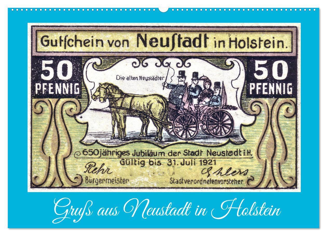 Gruß aus Neustadt in Holstein (Wandkalender 2026 DIN A2 quer) CALVENDO Monatskalender