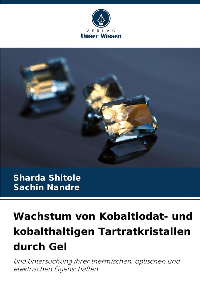 Wachstum von Kobaltiodat- und kobalthaltigen Tartratkristallen durch Gel