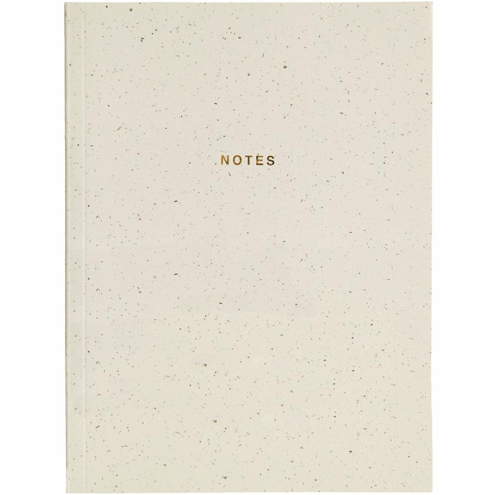 Notizbuch L Elfenbein 80 Blatt 100 g/m²