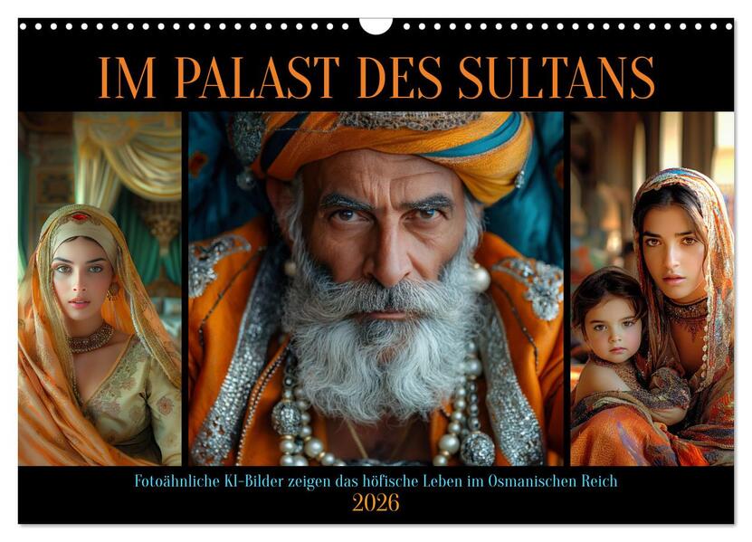 Im Palast des Sultans (Wandkalender 2026 DIN A3 quer) CALVENDO Monatskalender