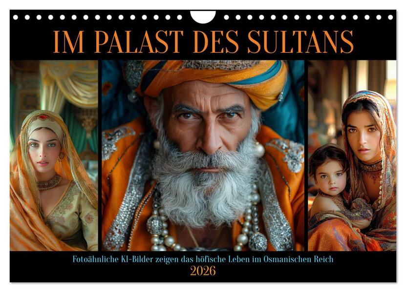 Im Palast des Sultans (Wandkalender 2026 DIN A4 quer) CALVENDO Monatskalender