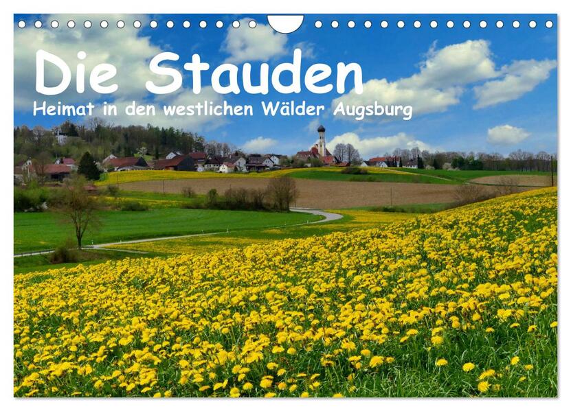 Die Stauden - Heimat in den westlichen Wälder Augsburg (Wandkalender 2026 DIN A4 quer) CALVENDO Monatskalender