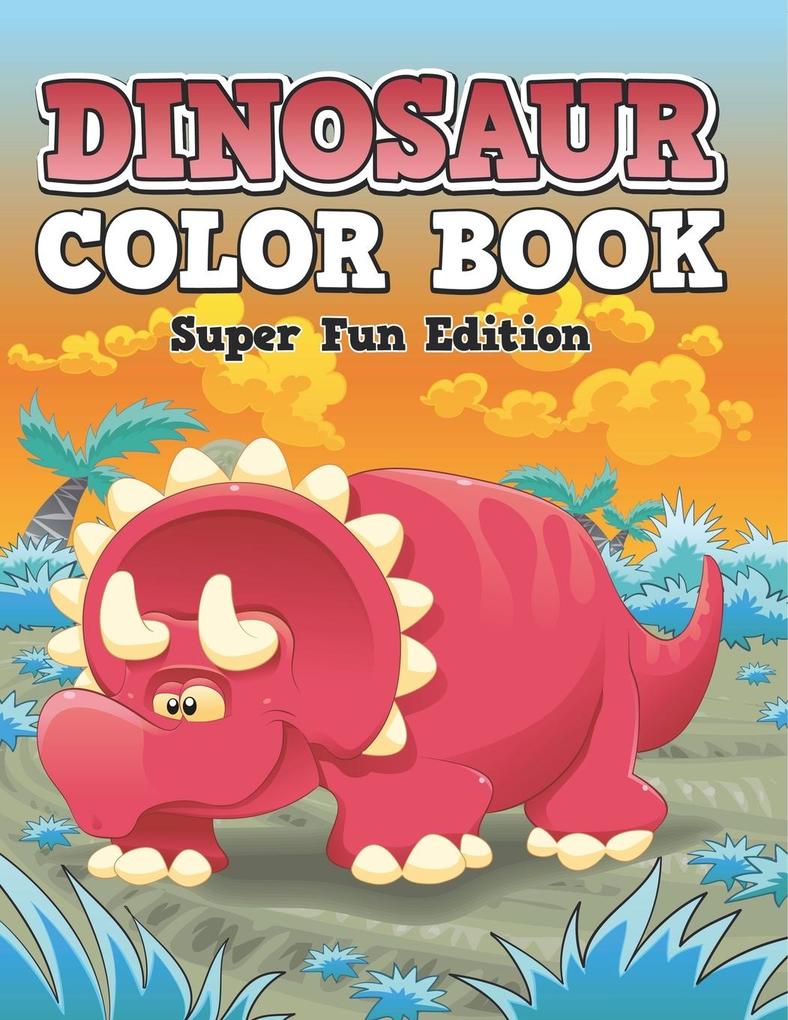 Dinosaur Color Book