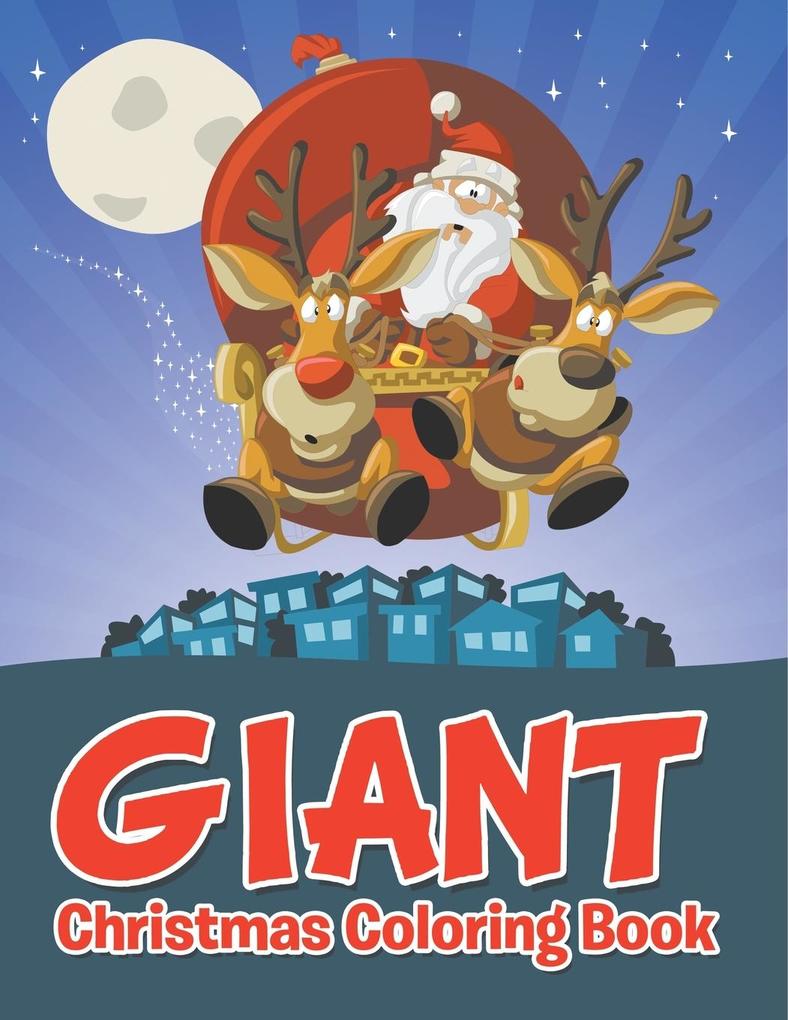 Giant Christmas Coloring Book