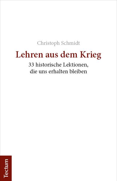 Lehren aus dem Krieg