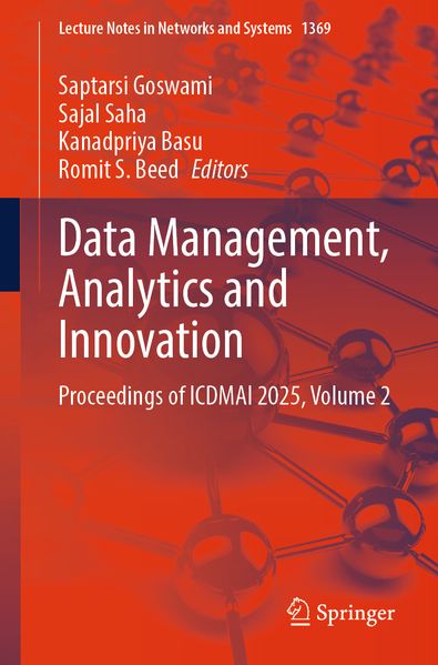 Data Management Analytics and Innovation
