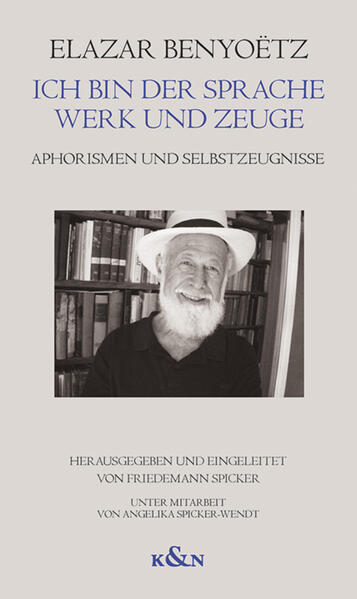 Ich bin der Sprache Werk und Zeuge