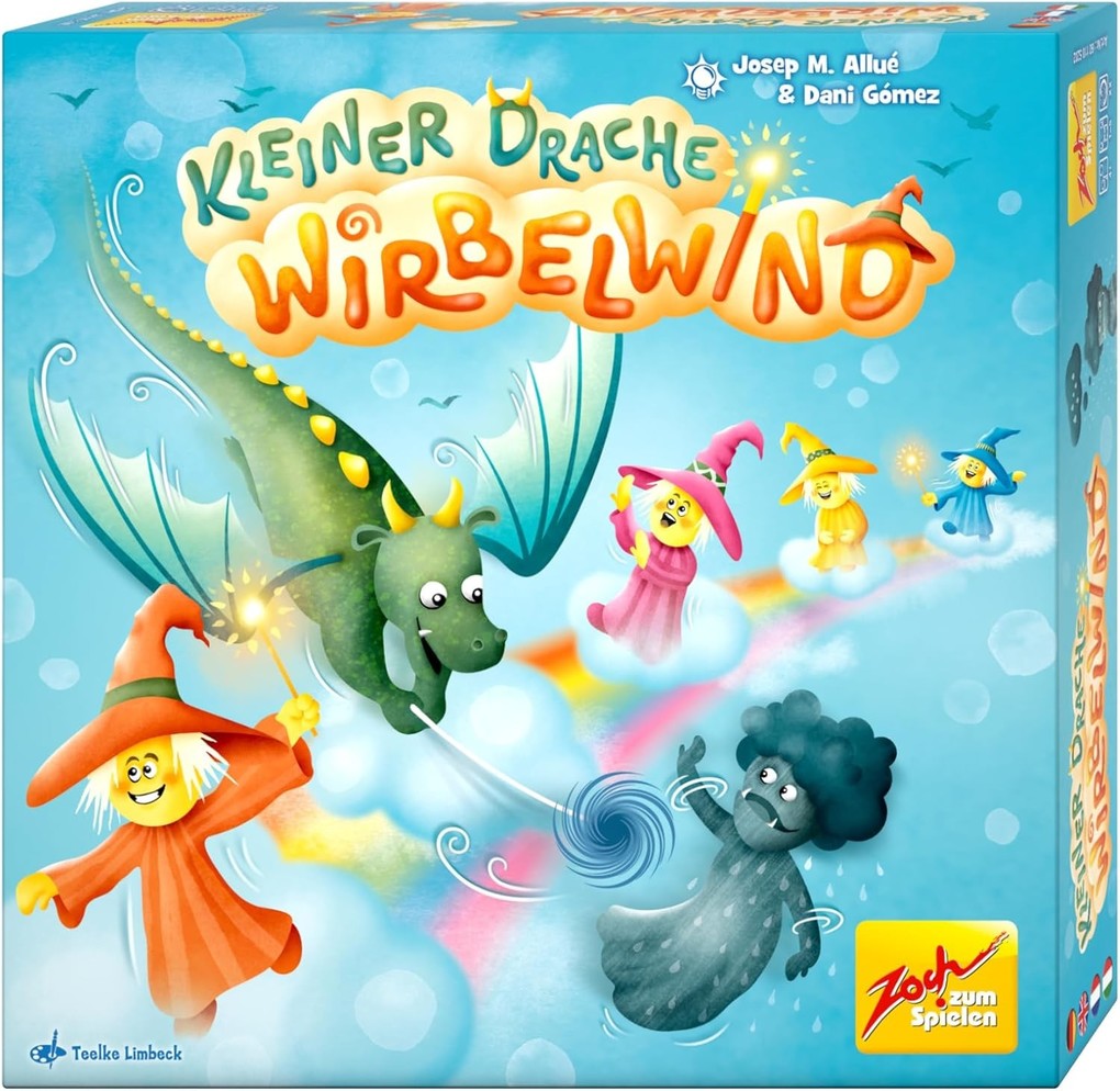 Zoch 601105202 - Kleiner Drache Wirbelwind Kinderspiel ab 4 Jahren