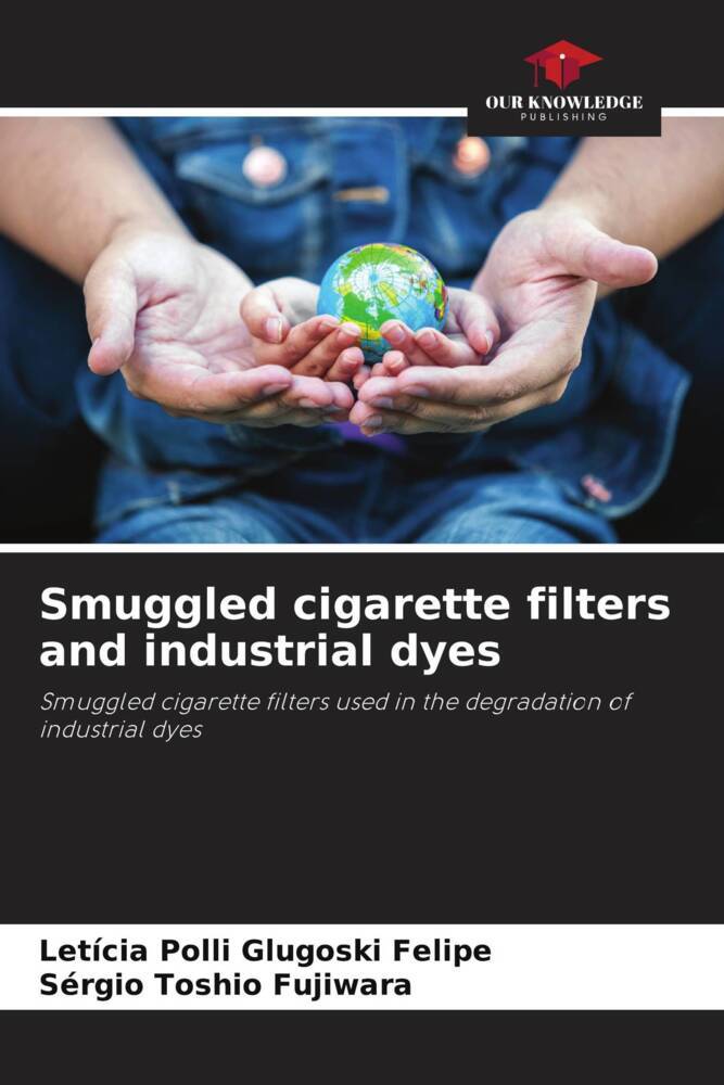 Smuggled cigarette filters and industrial dyes