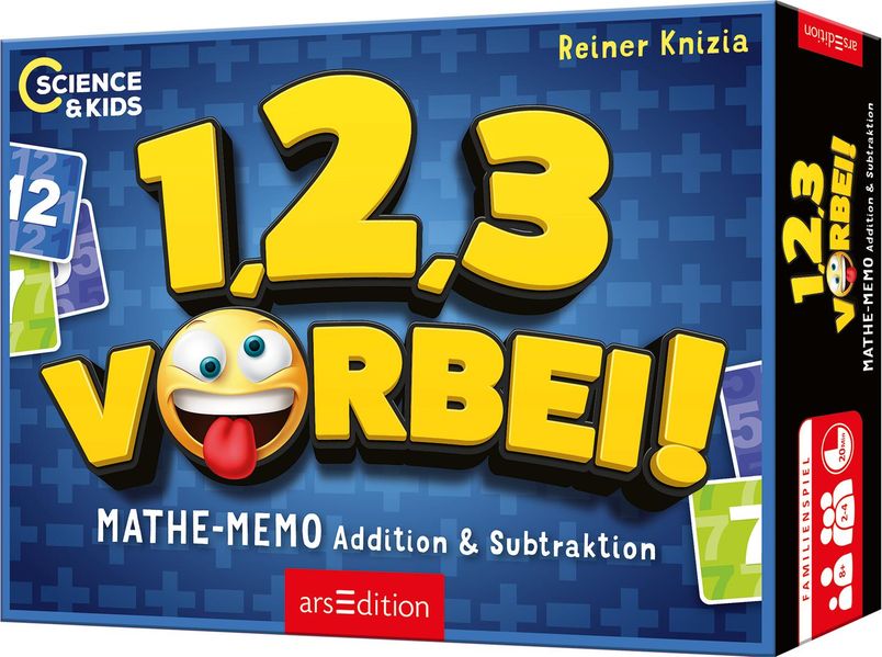 Science & Kids - 1 2 3 ... vorbei! Mathe-Memo Addition & Subtraktion