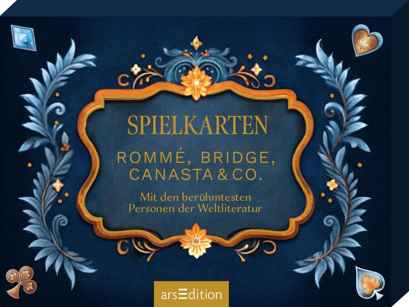 Spielkarten. Rommé Bridge Canasta & Co.