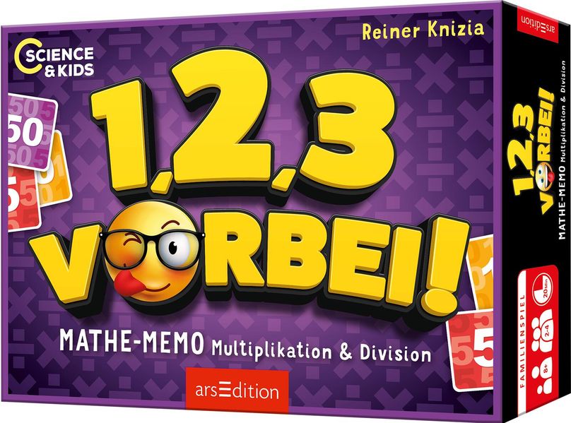 Science & Kids - 1 2 3 ... vorbei! Mathe-Memo Multiplikation & Division