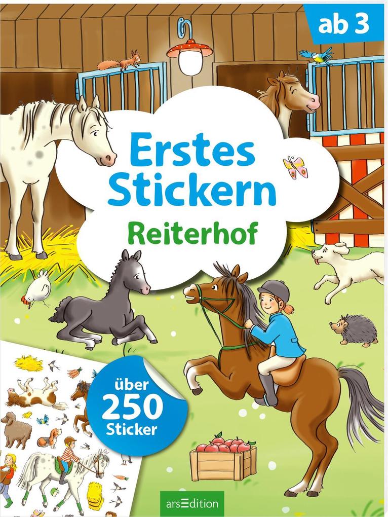 Ars Edition Gmbh Erstes Stickern - Reiterhof