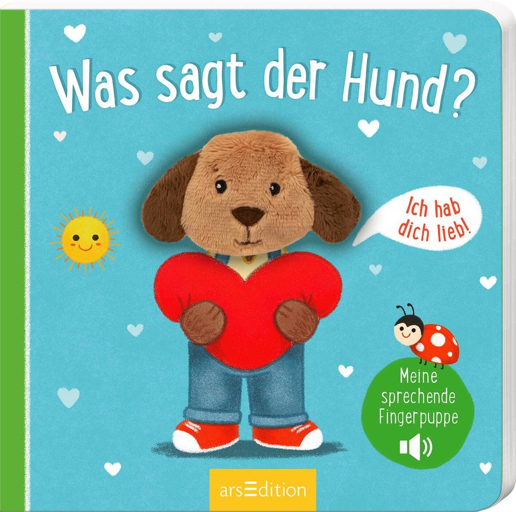 Arsedition Unisex Baby Mehrfarbig Soundbilderbuch Meine Sprechende Fingerpuppe: Was Sagt Der Hund? - Image 5