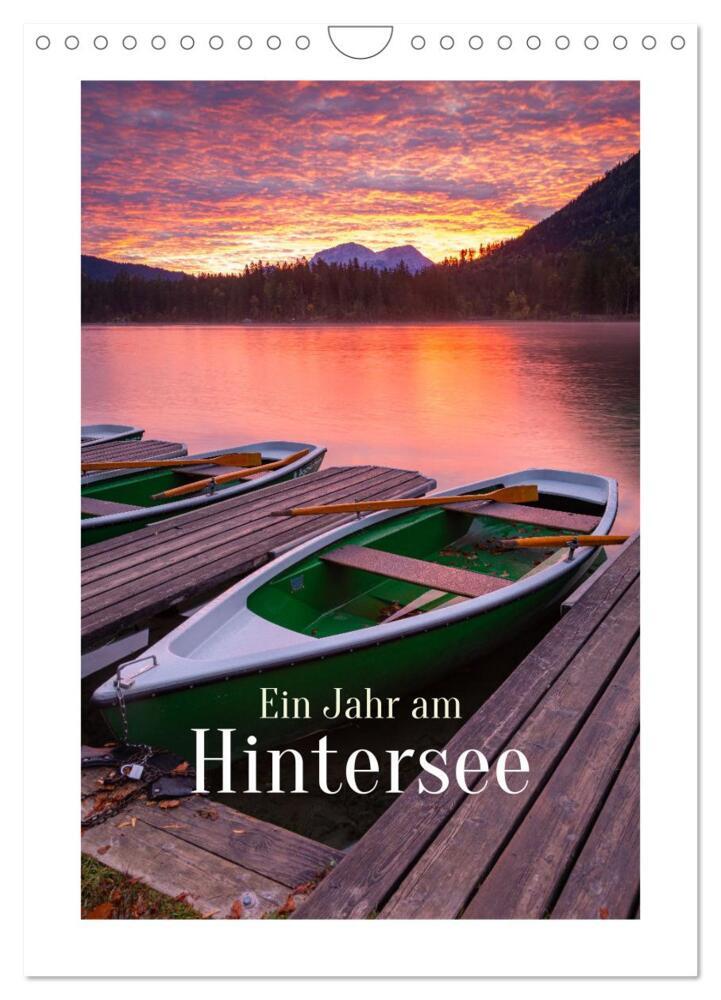 Ein Jahr am Hintersee (Wandkalender 2026 DIN A4 hoch) CALVENDO Monatskalender