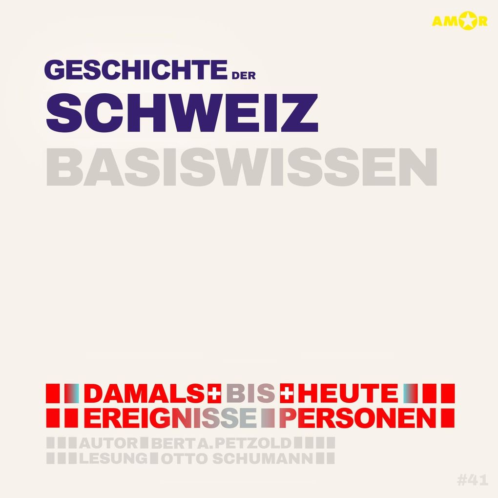 Geschichte der Schweiz - Damals bis heute. Ereignisse Personen Zusammenhänge - Basiswissen