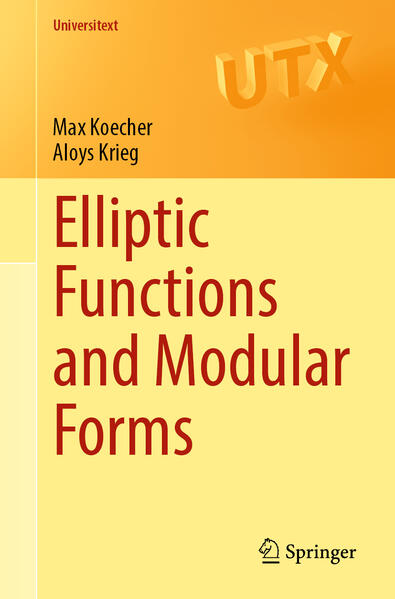 Springer Elliptic Functions And Modular Forms