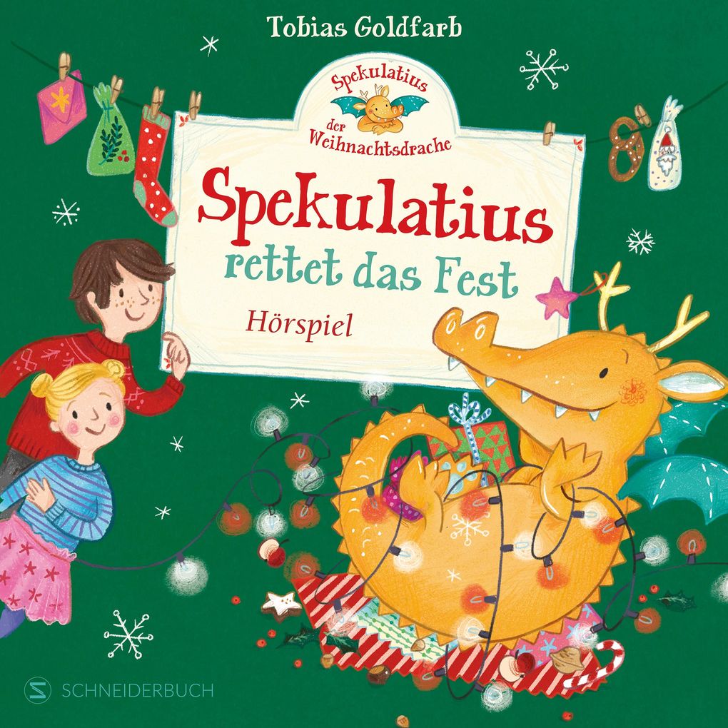 Spekulatius der Weihnachtsdrache. Spekulatius rettet das Fest