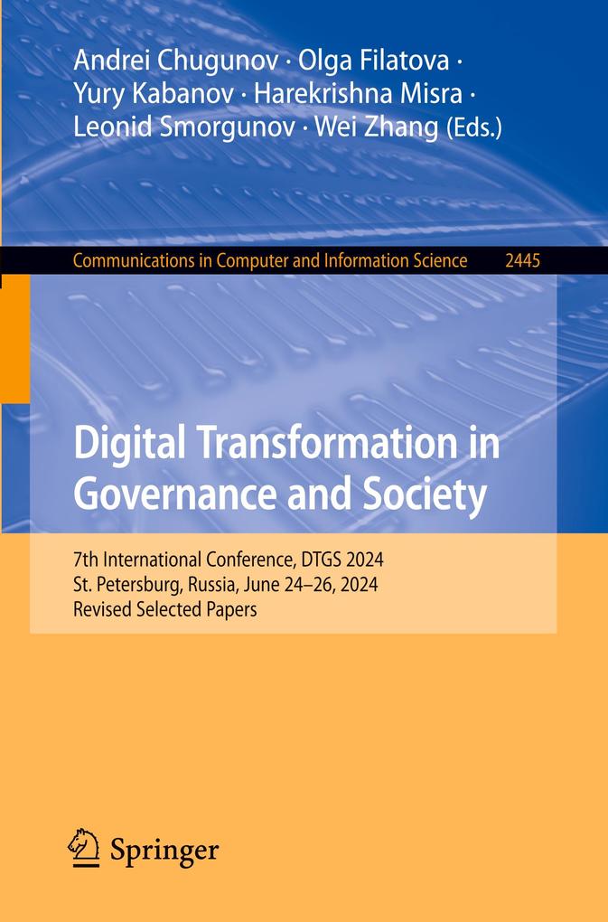 Digital Transformation in Governance and Society