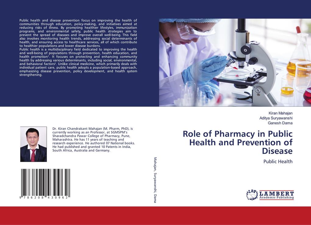 Role of Pharmacy in Public Health and Prevention of Disease