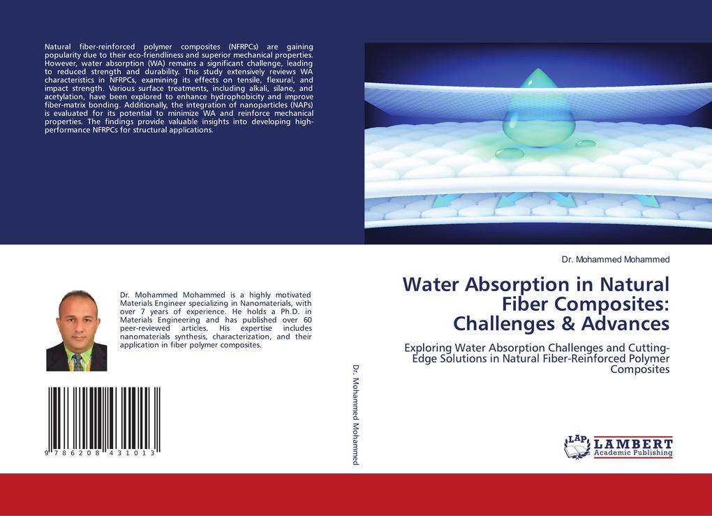 Water Absorption in Natural Fiber Composites: Challenges & Advances