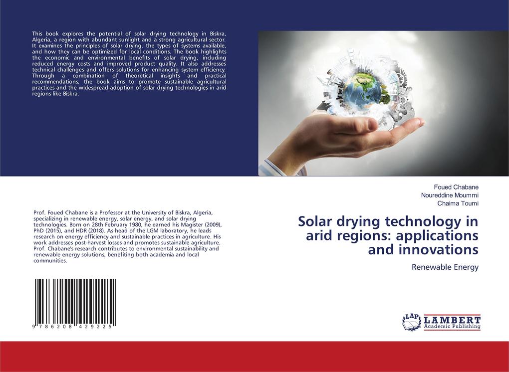 Solar drying technology in arid regions: applications and innovations