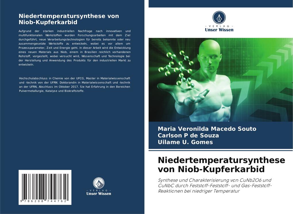 Niedertemperatursynthese von Niob-Kupferkarbid