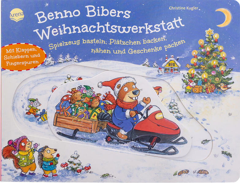 Benno Bibers Weihnachtswerkstatt. Spielzeug basteln Plätzchen backen nähen und Geschenke packen