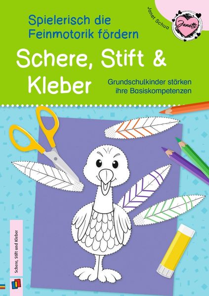 Schere Stift und Kleber - spielerisch die Feinmotorik fördern
