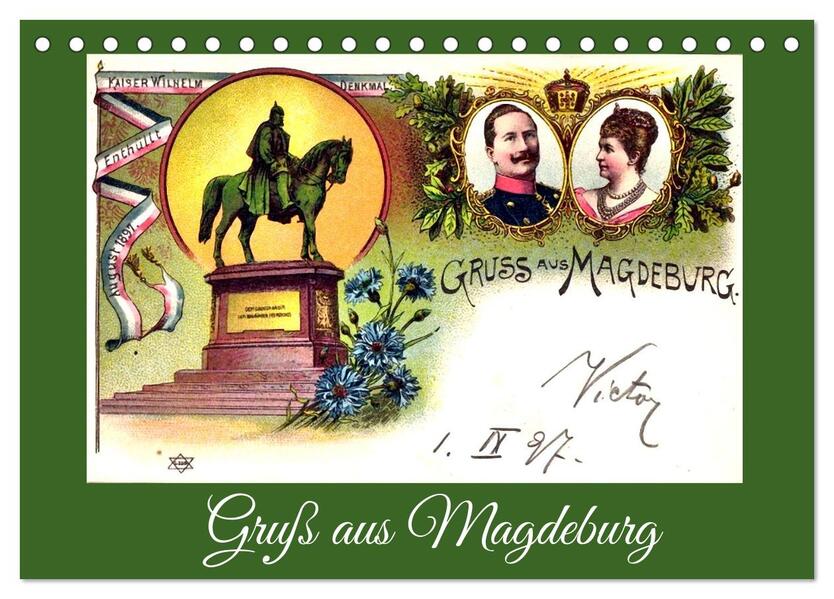 Gruß aus Magdeburg (Tischkalender 2026 DIN A5 quer) CALVENDO Monatskalender
