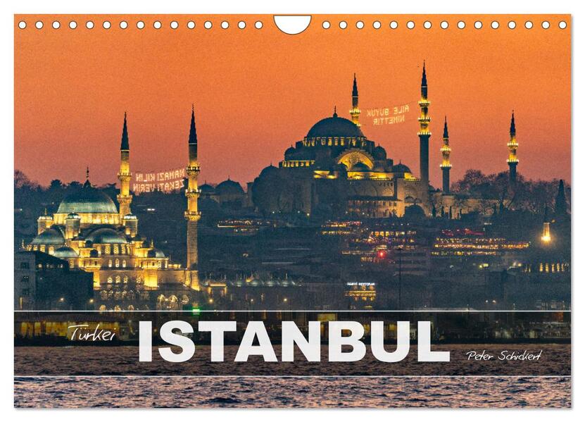 Türkei - Istanbul (Wandkalender 2026 DIN A4 quer) CALVENDO Monatskalender
