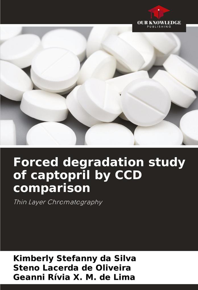 Forced degradation study of captopril by CCD comparison