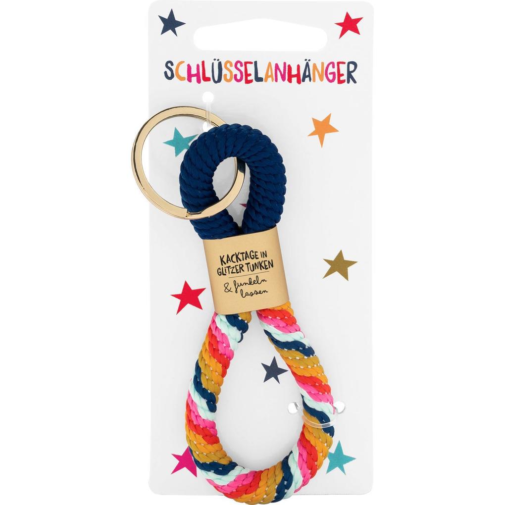 Schlüsselanhänger mit Motiv 'Kacktage'