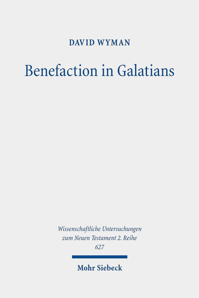 Benefaction in Galatians