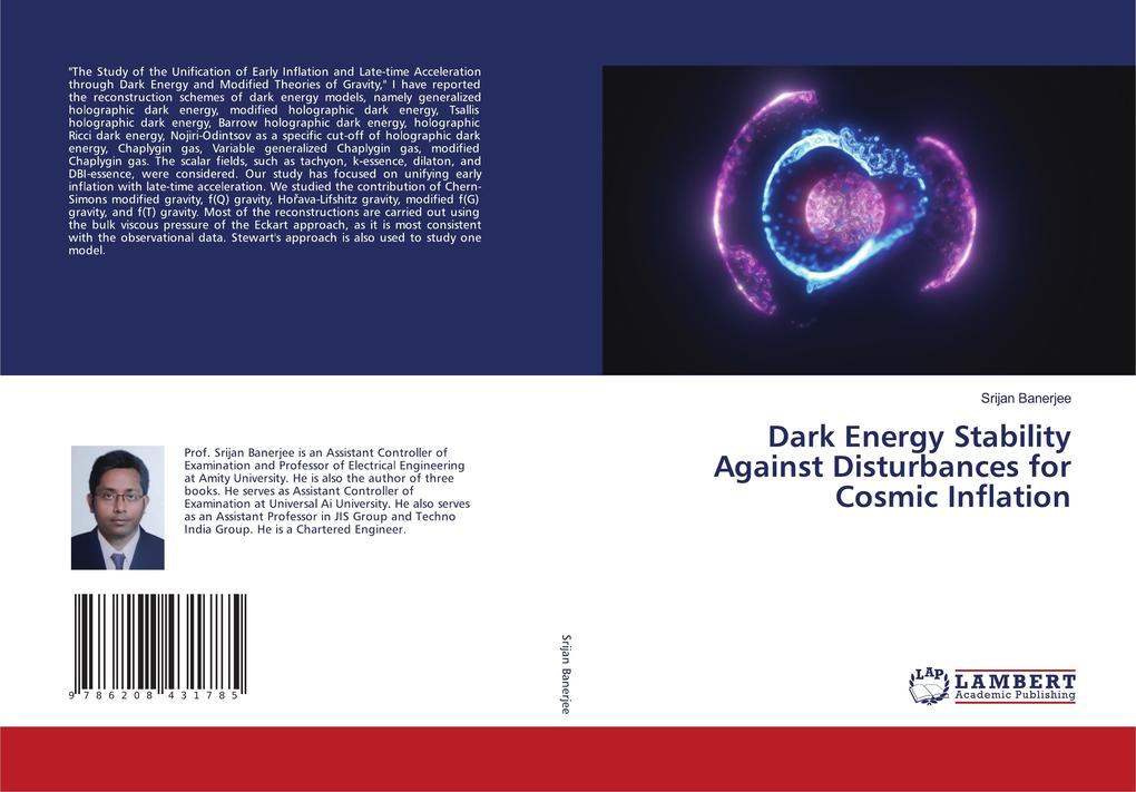 Dark Energy Stability Against Disturbances for Cosmic Inflation