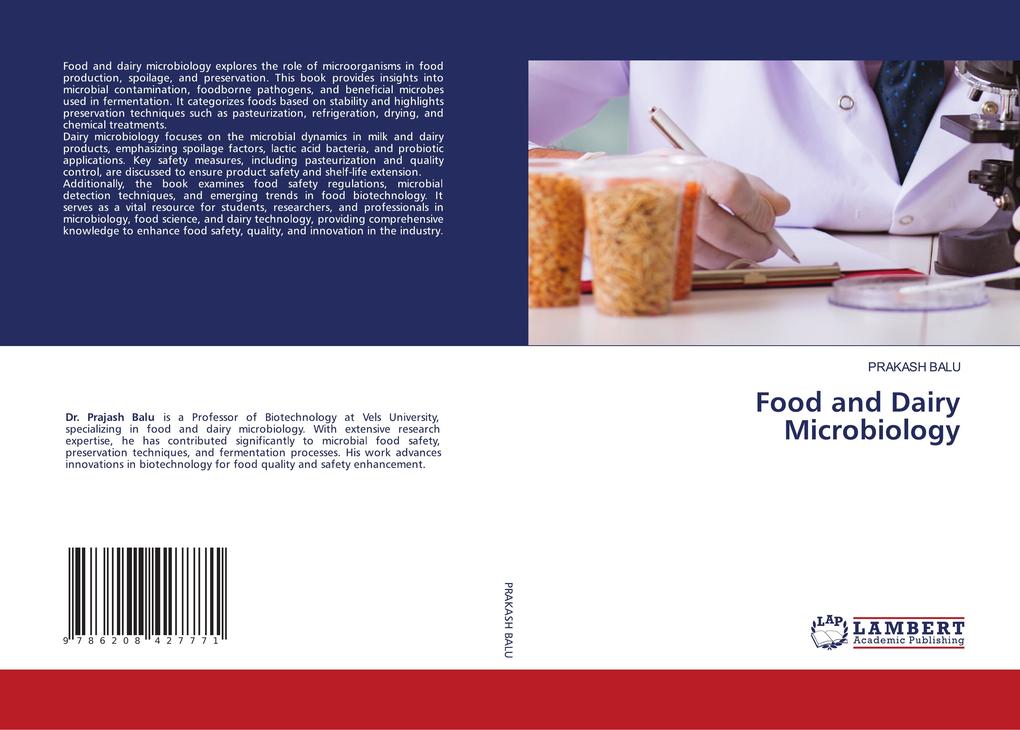 Food and Dairy Microbiology