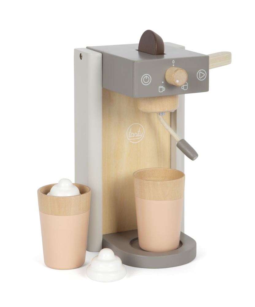 Kaffeemaschinen-Set grau 'tasty'