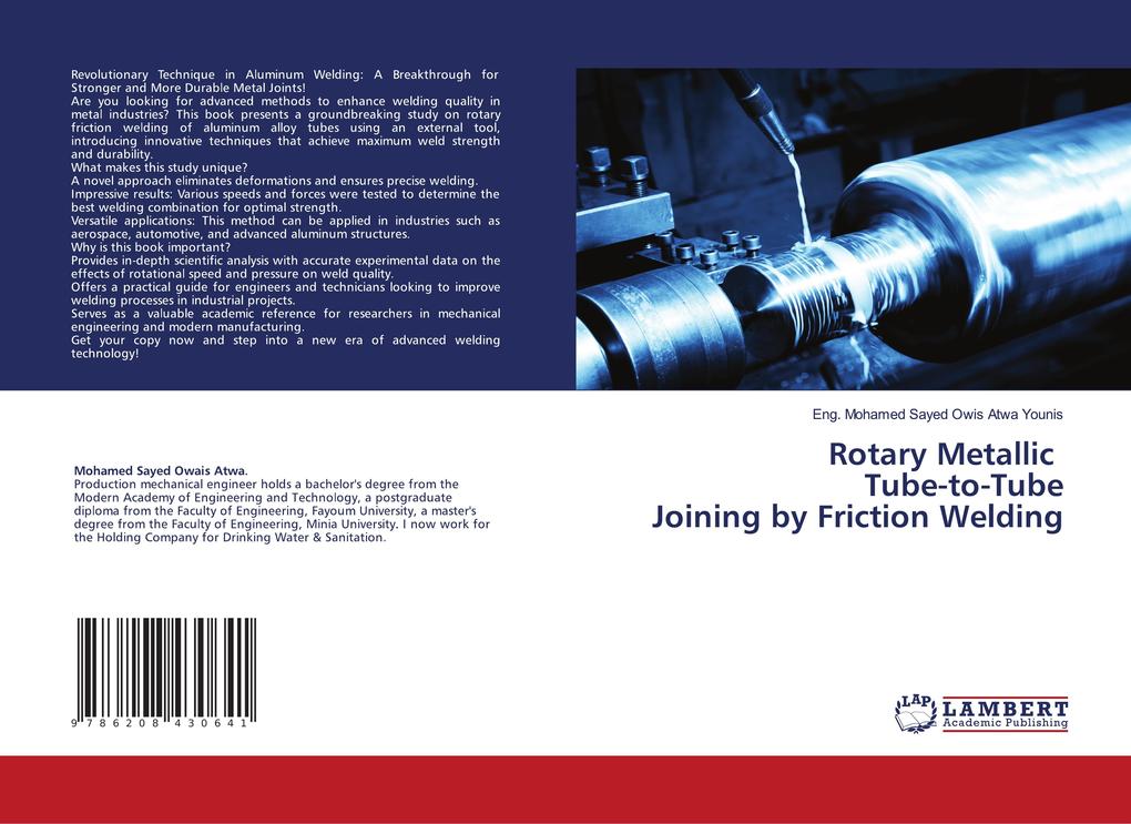 Rotary Metallic Tube-to-Tube Joining by Friction Welding