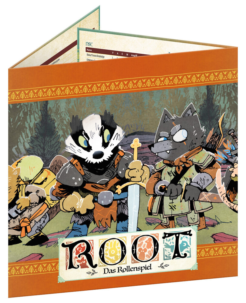 Root - Das Rollenspiel: Spielleitungsschirm-Set