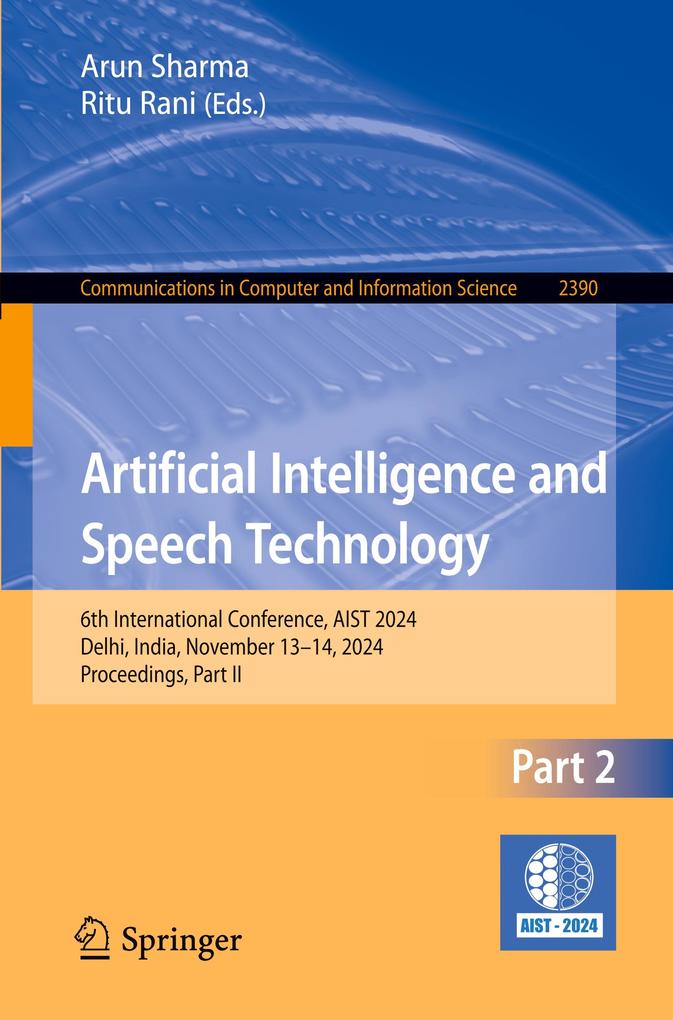 Artificial Intelligence and Speech Technology
