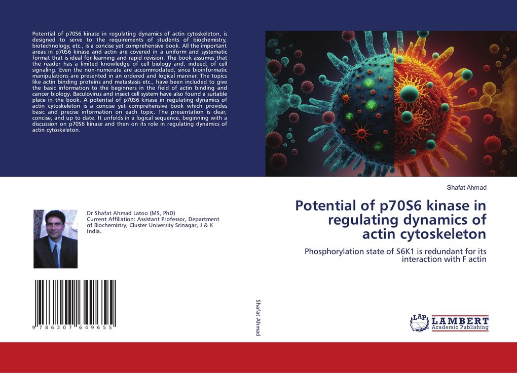 Potential of p70S6 kinase in regulating dynamics of actin cytoskeleton