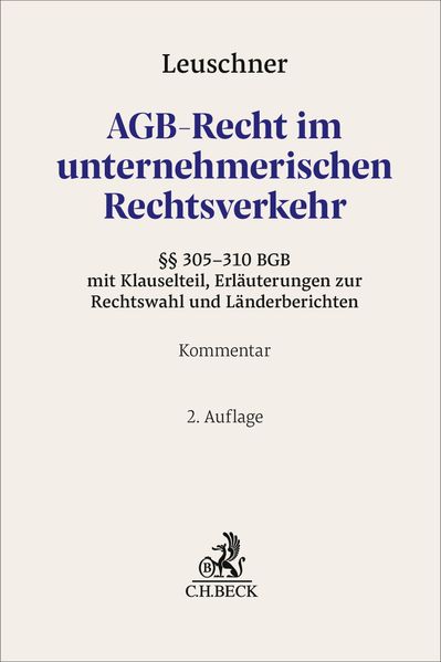 AGB-Recht im unternehmerischen Rechtsverkehr